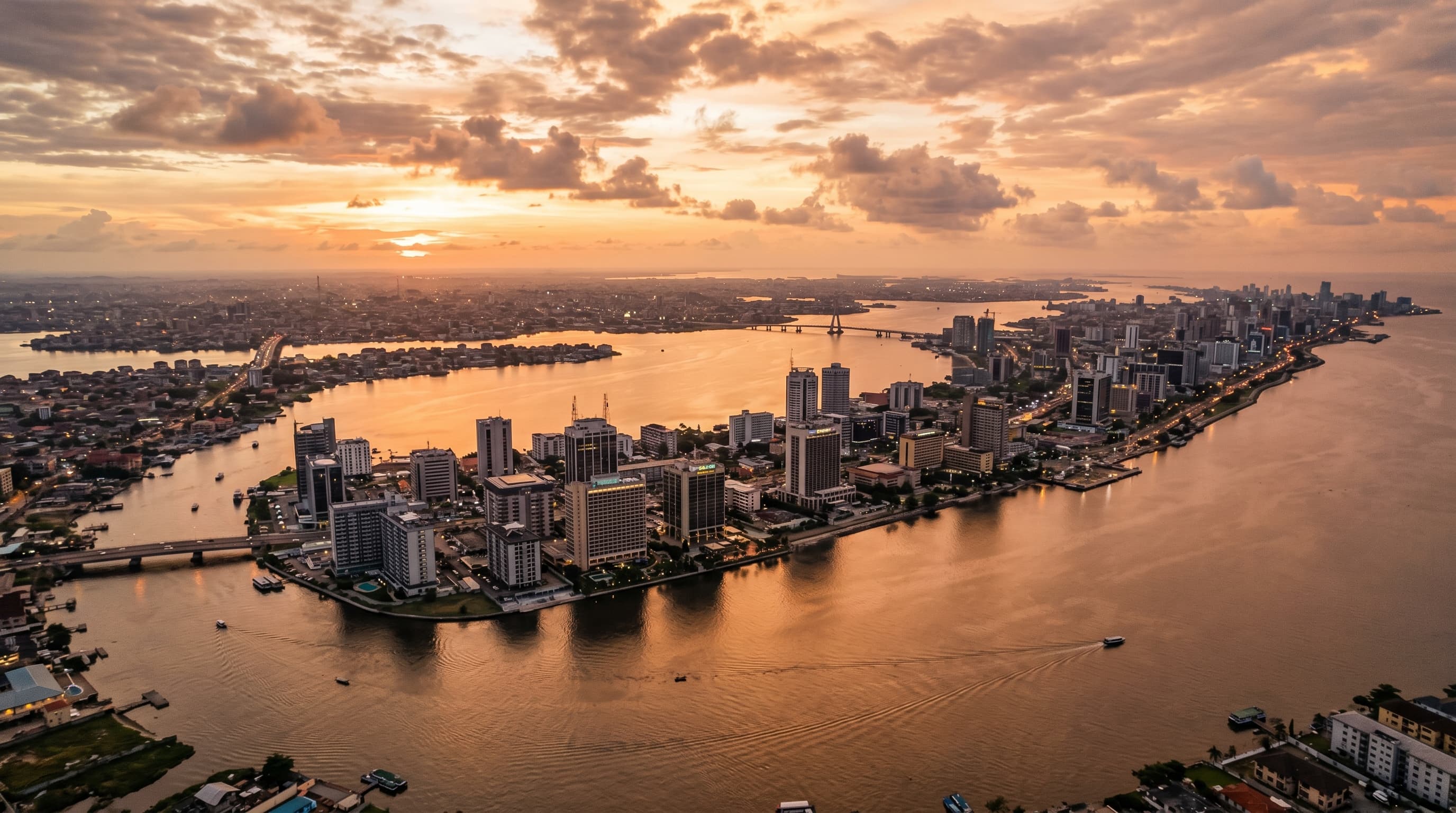 Scenic view of Lagos, NG