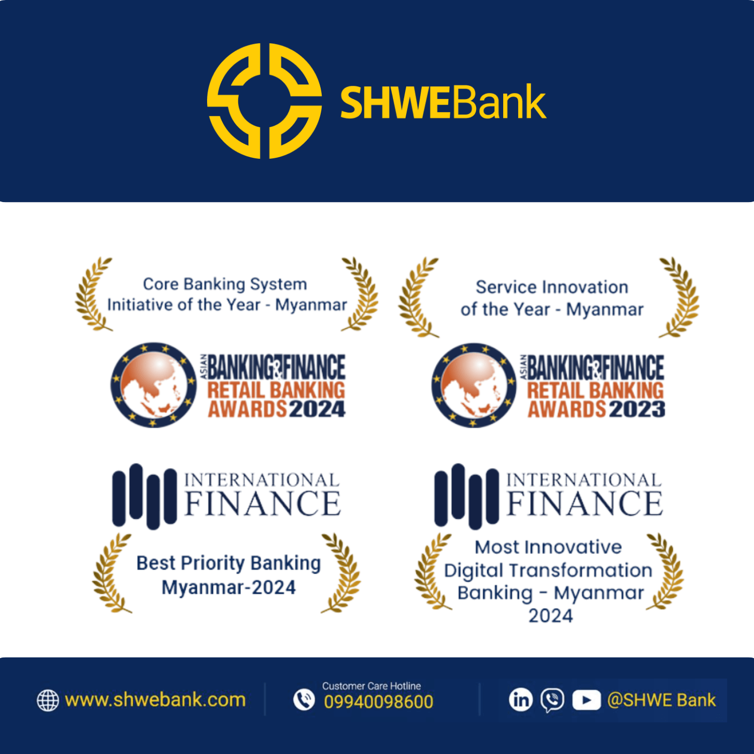 SHWE Bank အစဉ်အလာအကြောင်းတစေ့တစောင်း