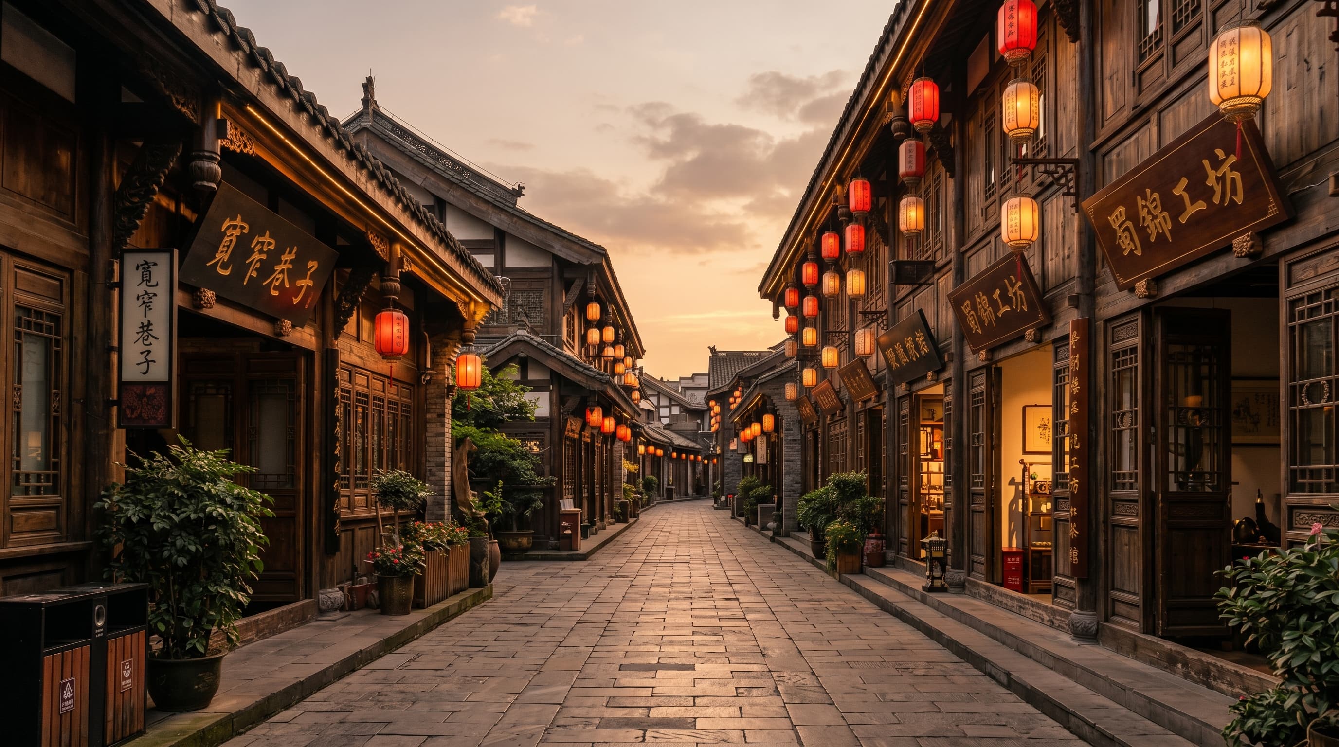 Scenic view of Chengdu, CN