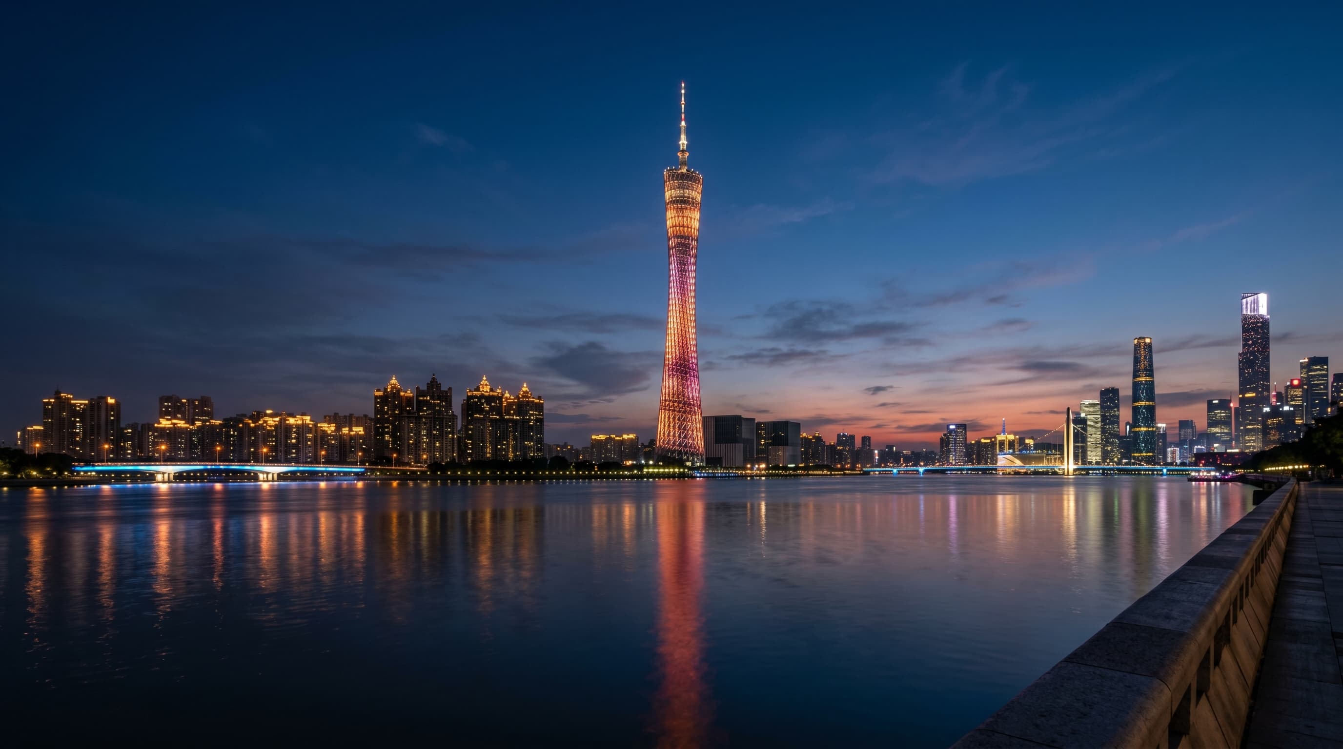 Scenic view of Guangzhou, CN