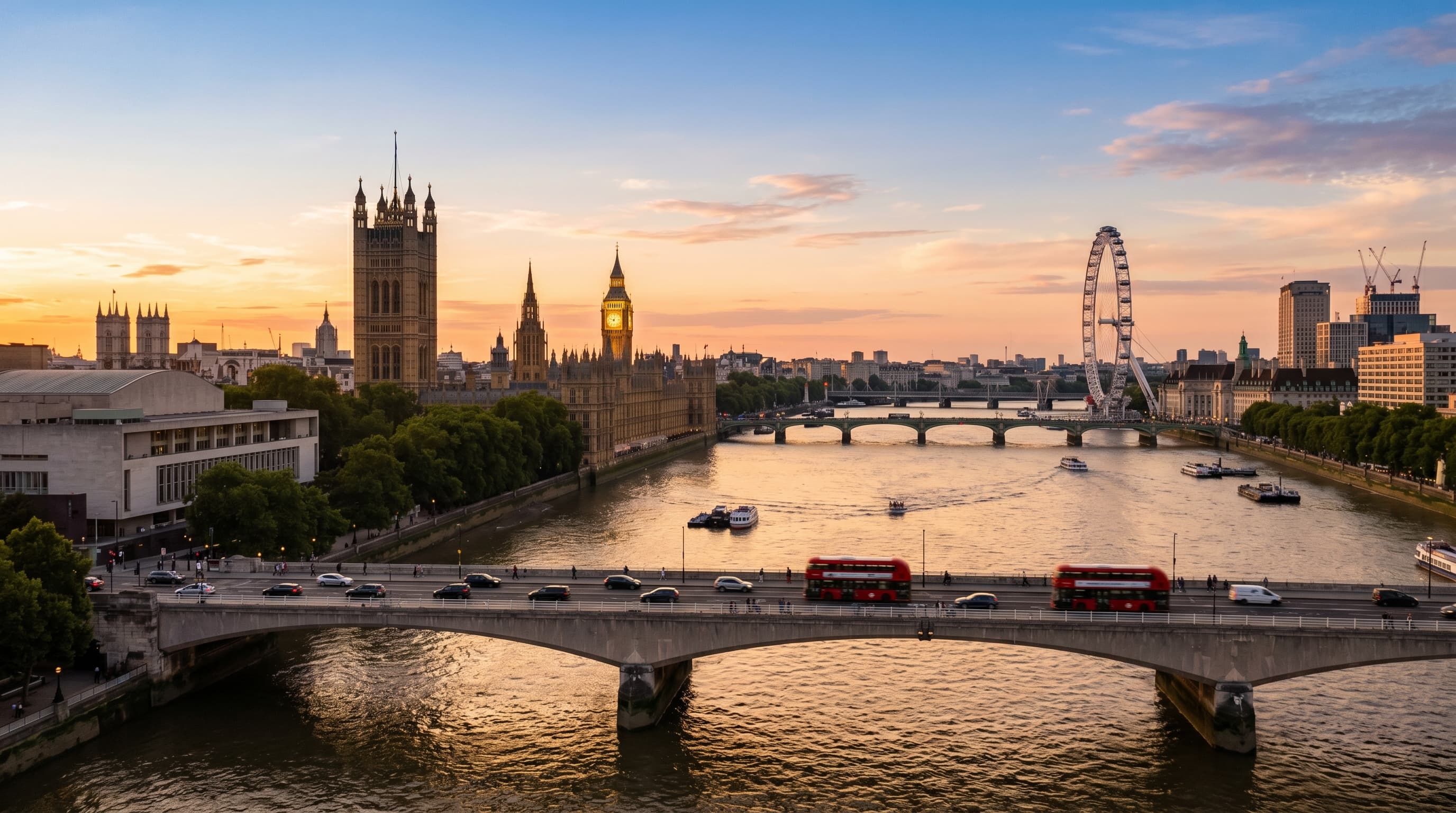 Scenic view of London, GB
