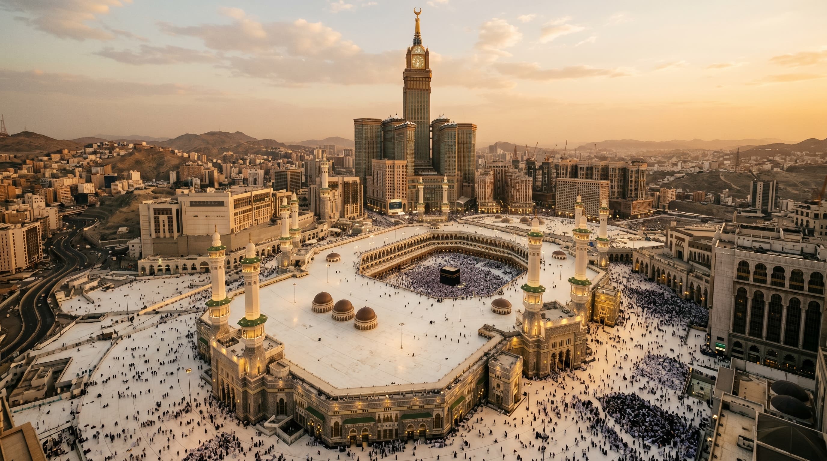 Scenic view of Mecca, SA