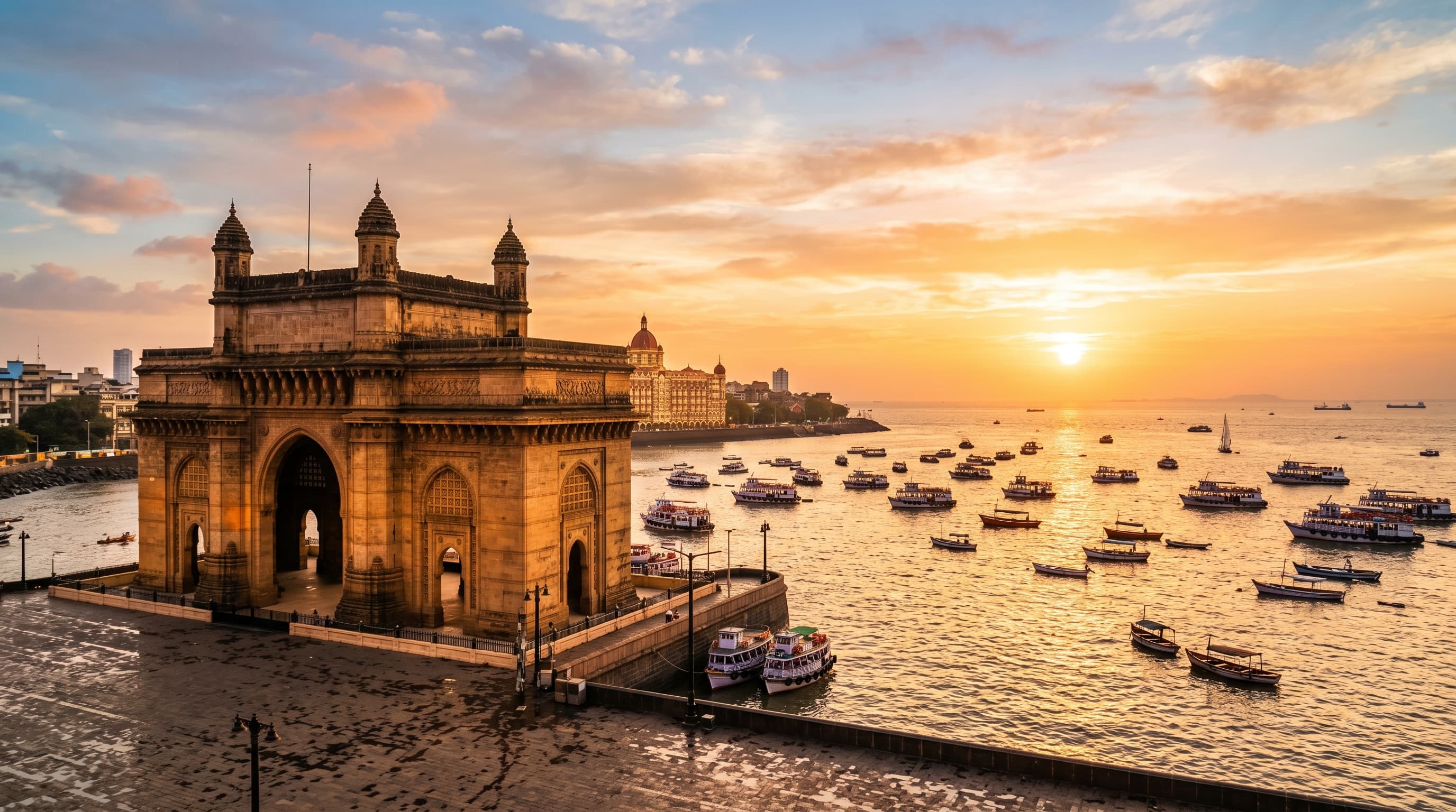 Scenic view of Mumbai, IN